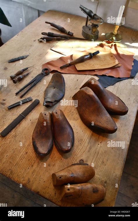 Shoemaking tools Stock Photo: 123229659 - Alamy