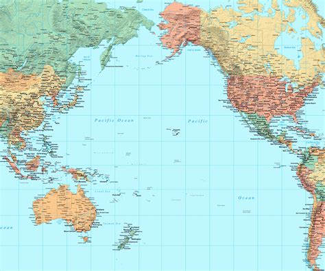 Pacific Ocean Location On World Map Map Of World 6240 | The Best Porn Website