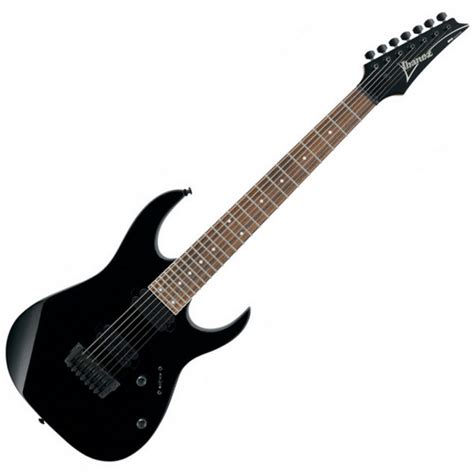 Ibanez RG7321 7-String Electric Guitar, Black at Gear4music.com