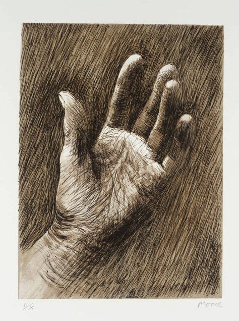 ‘The Artist’s Hand IV‘, Henry Moore OM, CH, 1979 | Tate | Henry moore drawings, Henry moore ...