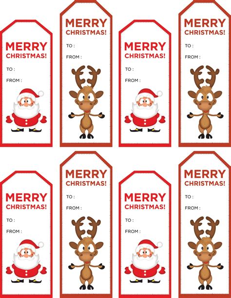 Free Printable Funny Christmas Gift Tags - NewFreePrintable.net