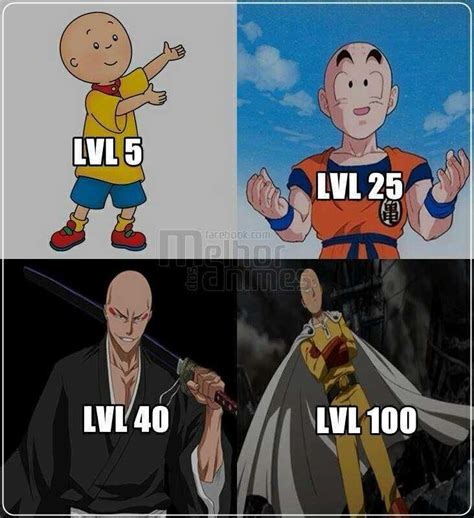 Levels after level reaches Level 100 | One-Punch Man | Anime memes funny, One punch man anime ...