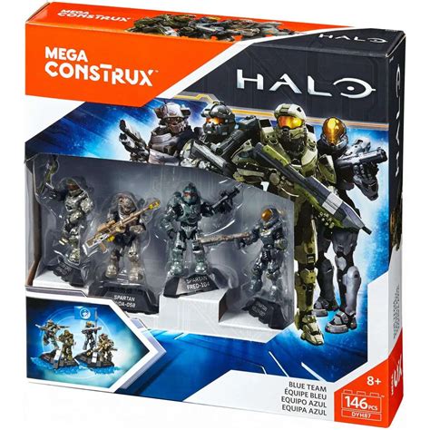 Halo Blue Team Set Mega Construx - ToyWiz