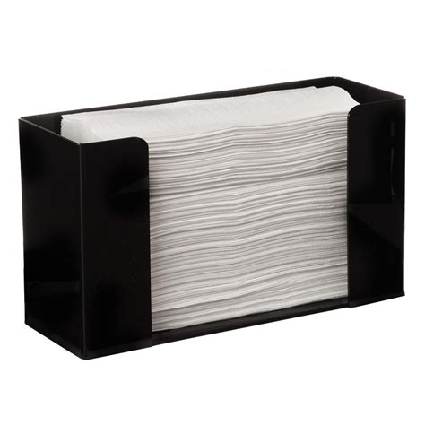 Black Wall-Mount Paper Towel Holder | ISTR-001