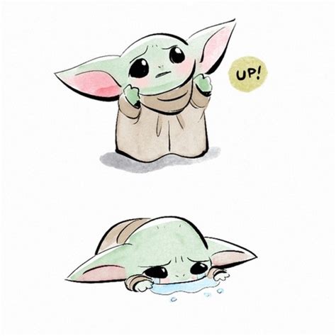 Pic of baby yoda drawing information | babyyodaabout