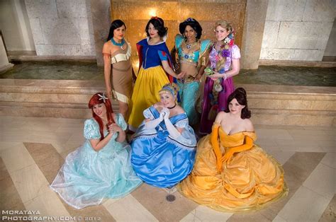 Disney Princesses by *CosplayCousins on deviantART | Girl group costumes, Disney princess ...