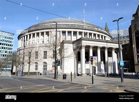 Manchester Central Library, St Peter's Square, Manchester Stock Photo - Alamy