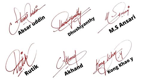 Beautiful signature styles for A to Z | Signature style of my name | Signatures | Cool ...