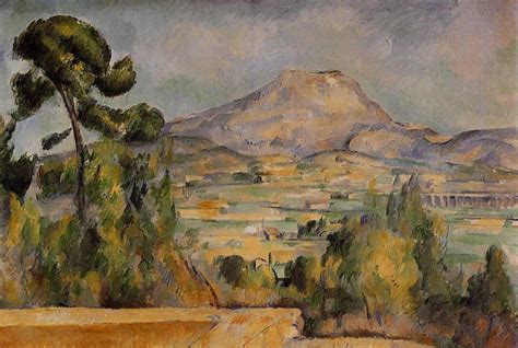 Mont Sainte-Victoire - Paul Cezanne - WikiArt.org - encyclopedia of visual arts