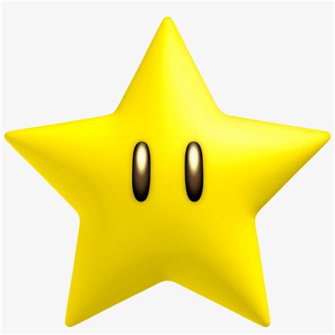 Super Mario Star Transparent Background Flare Lens Png Image - Bts