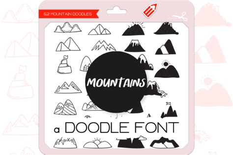 The Mountains Font - Font Canyon - fontcanyon.com