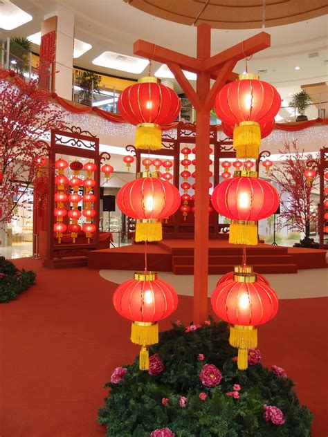 Xing Fu: CHINESE NEW YEAR DECORATIONS AT AEON SITIAWAN