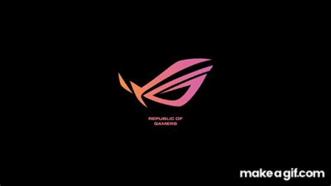 ASUS ROG RGB Wallpaper Engine 4K on Make a GIF