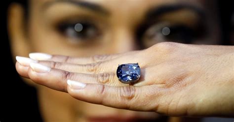 A rare blue diamond sells for record $48.5 million at auction - Los Angeles Times