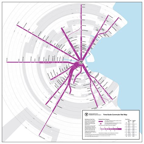 Boston commuter rail network with fare zones [885x912] : MapPorn