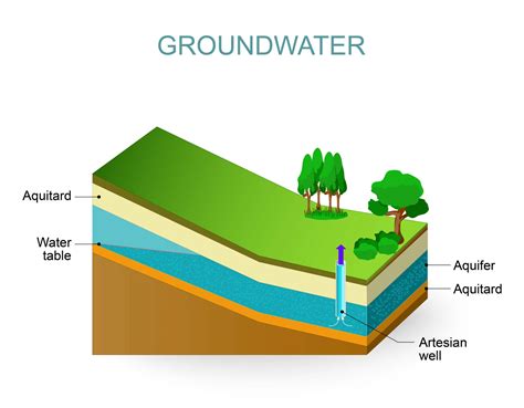 What Is A Water Table Examples From The Diagram Water Table