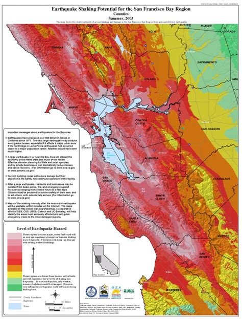 Publications - California Seismic Safety Commission - Earthquake California Index Map ...