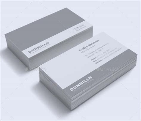 Minimalist Business Card Templates | Free PSD,Ai, Word, Doc, InDesign Downloads