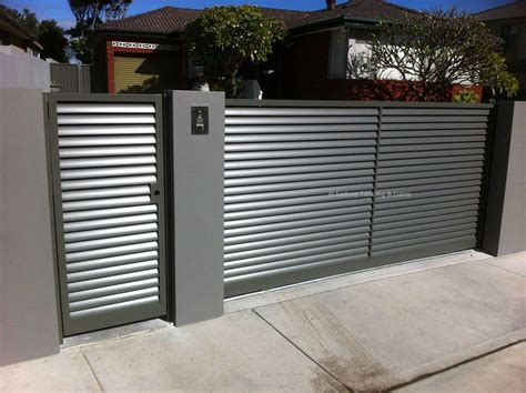 Motorized Garden Modern Metal Automatic Sliding Aluminum Diy Fence Gate Design Buy Modern ...