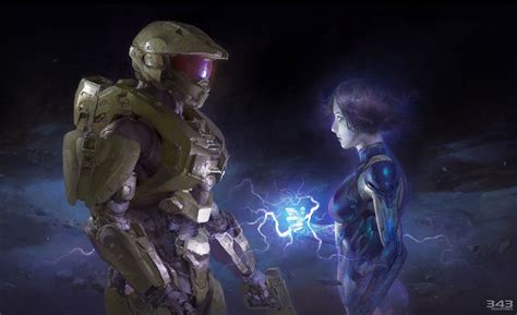 Master Chief and Cortana Art - Halo Infinite Art Gallery