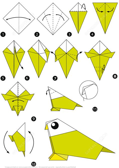 Printable Origami Template - Printable Templates