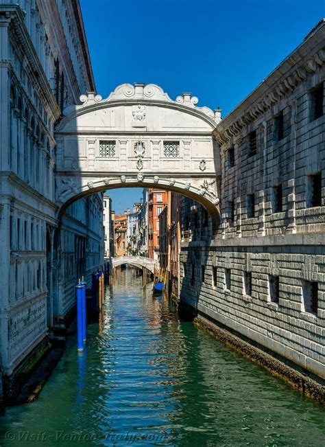 Bridge of Sighs Venice Italy the Bridge of the Sorrowful