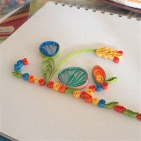 Simple Quilling Flowers