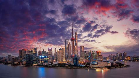 Shanghai City China 4K HD Wallpapers | HD Wallpapers | ID #30964