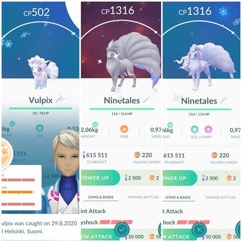 [BUG] Shiny alolan Vulpix evolved into a normal shiny Ninetales before morphing into a shiny ...