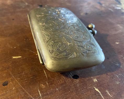 Antique Eyeglasses Case Eyeglass Case German Silver Case Art | Etsy