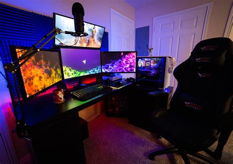 RGB PC Setup | Streaming setup, Gaming room setup, Pc setup