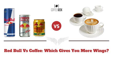 Red Bull Vs Coffee: Which Gives You More Wings?