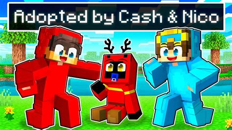 Adopted By CASH and NICO In Minecraft!