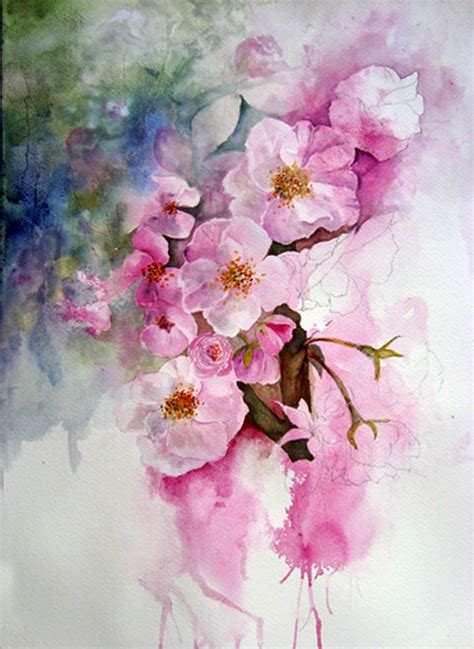 Watercolour Florals | Floral watercolor, Flower painting, Watercolor flowers