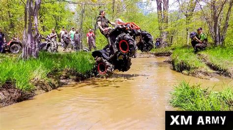 2016 Can Am Renegade XMR (Xtreme Mudding) - YouTube