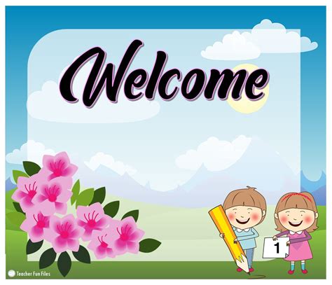 Teacher Fun Files: Classroom Welcome Banners