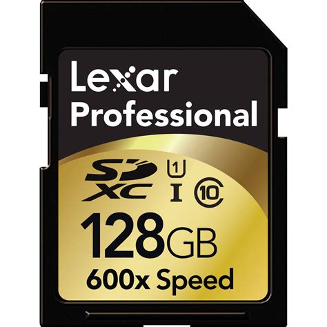 Lexar 128GB SDXC Memory Card Professional Class 10