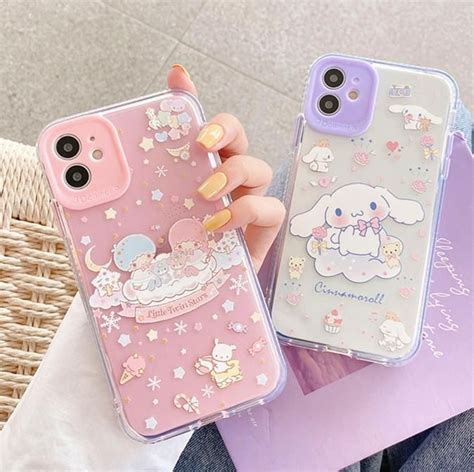 Cute Cinnamoroll Phone Case for iphone 7/7plus/8/8P/X/XS/XR/XS Max/11/ – Pennycrafts | Cute ...