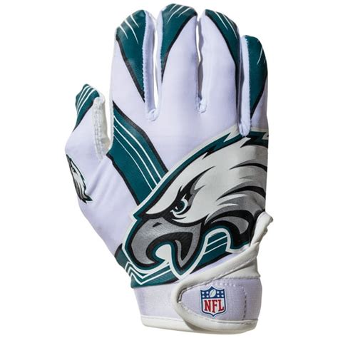 Franklin Sports NFL Philadelphia Eagles Youth Football Receiver Gloves - Walmart.com - Walmart.com