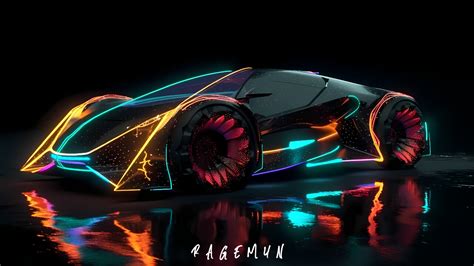 ArtStation Neon Futuristic Car 10 Wallpaper Background | lupon.gov.ph