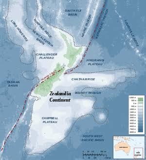 Zealandia : a submerged continent in Pacific Ocean - TECHPHLIE