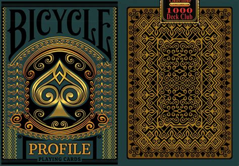 Profile Bicycle Playing Cards – PlayingCardDecks.com