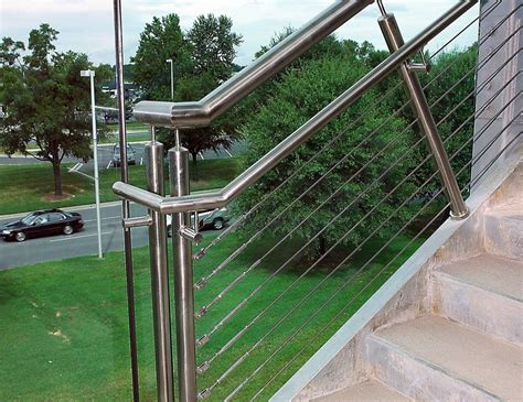 Silver Stainless Steel Cable Railing Systems at ₹ 780/feet in Ahmedabad | ID: 22634818691