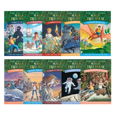 The Magic Tree House Series - Books 1-10 - Literature Books | EAI Education