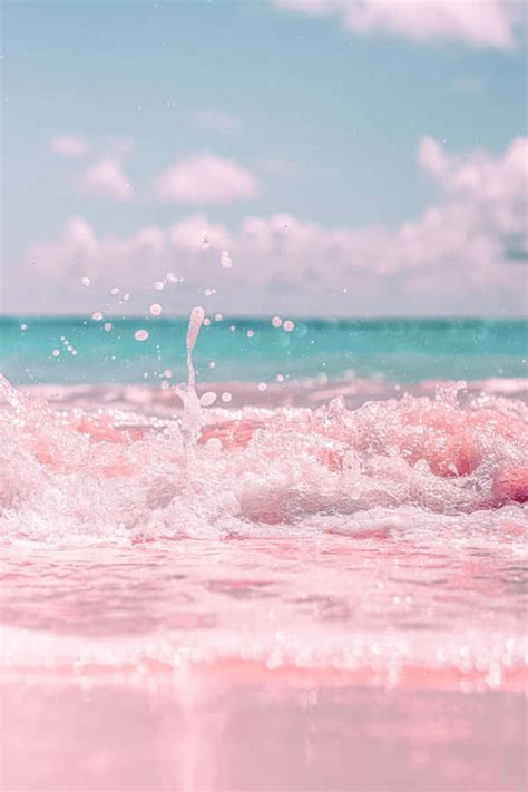 [100+] Pink Beach Aesthetic Wallpapers | Wallpapers.com