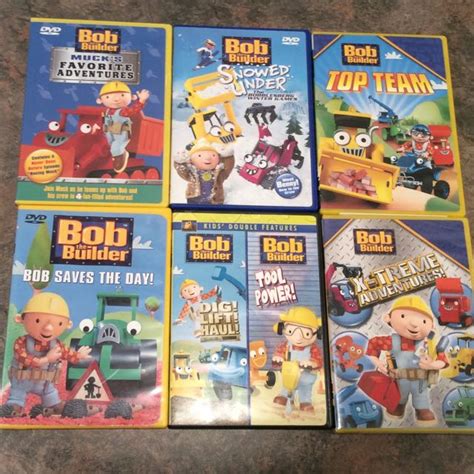 Bob the Builder DVD lot, Everything Else, CD's, DVD's & Other Media on Carousell