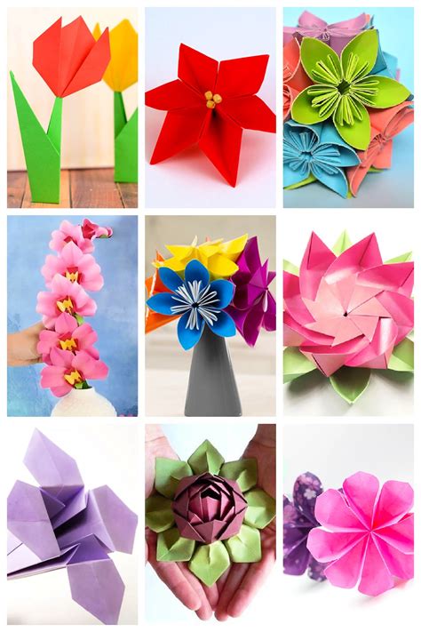 How To Make Origami Flowers Rose