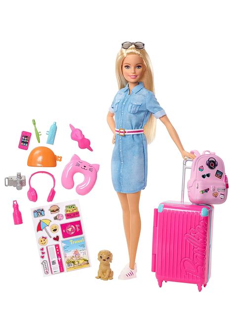 Girl's Barbie Dreamhouse Adventures Travel Doll & Accessories - $29.99