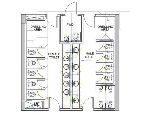 toilet configuration public - Google Search | Bathroom layout plans, Toilet plan, Bathroom ...