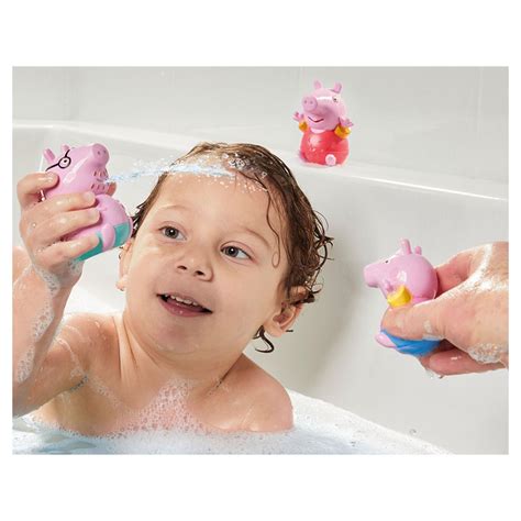 Peppa Pig Daddy Pig | Peppa | George Bath Squirters | Incywincytoys